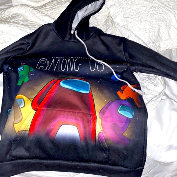 This is a unworn among us hoodie